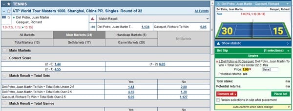 Marathon Live Betting
